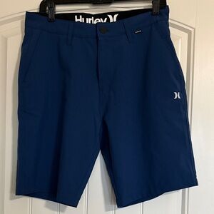 Hurley Deep Navy Athletic Shorts